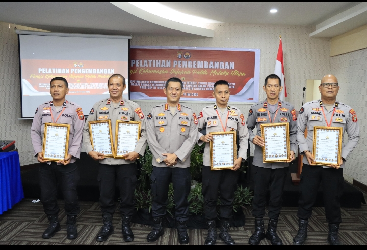 Bripda Diki Candra Dalawir Raih Medali Emas Dan Kasih Humas Raih Trending Topik 2026 Di Polda Malut