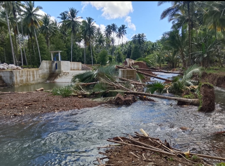 Kejati Malut Segera Priksa BAlai Wilayah Sungai ( BWS) Malut Soal Pekerjaan Bendungan Abal Abal