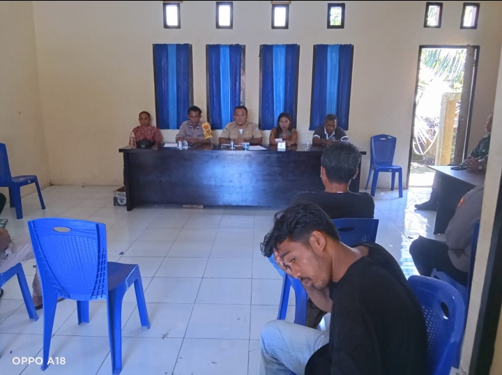 Pilkades Pergantian Antar Waktu Seseli Jaya Morotai Timur Sepakat Di Tunda PJ Kades Tunggu Jadwal Resmi PMD